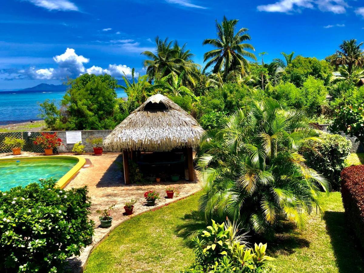 Superbe Bord De Mer, Acces Lagon Et Piscine Privee Paea Exterior foto